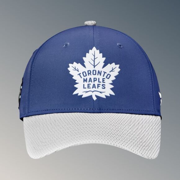 NEW 2020 Toronto Maple Leafs Fanatics Locker Room Structured Adjustable Hat - Picture 4 of 5